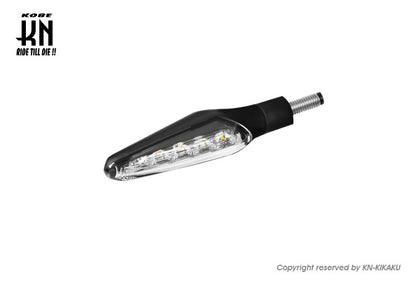 KOSO シーケンシャルLEDウインカー4【車検対応】クリアーレンズ【左右セット】