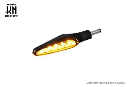 KOSO シーケンシャルLEDウインカー4【車検対応】クリアーレンズ【左右セット】