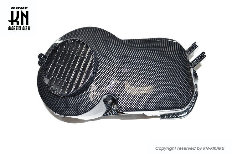 HONDA縦型エンジンディオ系【エアーシュラウドカバー】カーボン柄
