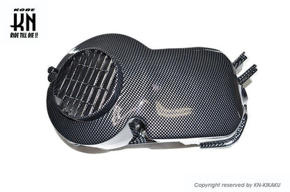 HONDA縦型エンジンディオ系【エアーシュラウドカバー】カーボン柄