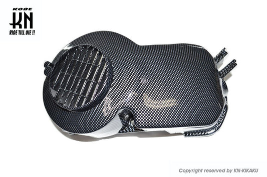 HONDA縦型エンジンディオ系【エアーシュラウドカバー】カーボン柄