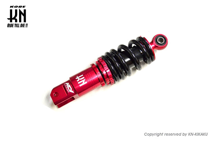 NCY+KN企画 オイルショック【レッド】220〜240mm車高調整キット【ホンダ系スクーター】