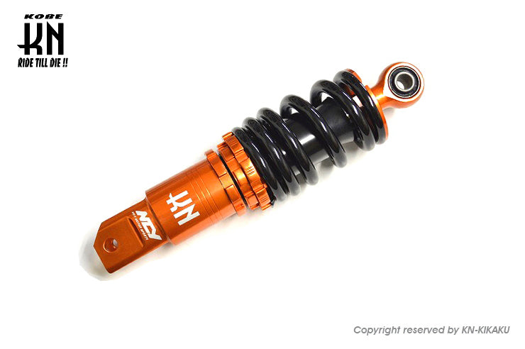 NCY+KN企画 オイルショック【オレンジ】220〜240mm車高調整キット【ホンダ系スクーター】