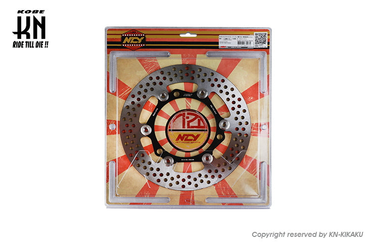 NCY 【フロントディスクローター】245mm【シグナス6型GRYPHUS】N-20