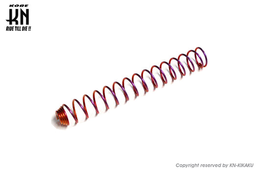 リアブレーキリターンスプリング【シグナスX/BWS】チタンパープル