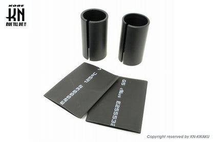 KOSOオーロラLEDバーエンド【ブルーライト】マットブラックビレットボディー