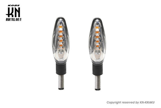 KOSO SONIC LEDシーケンシャルウインカー+テール【車検対応】クリアーレンズ【左右セット】