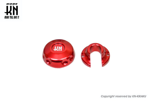 アルミCNCチョークレバーキャップ【レッド】ビッグキャブ用