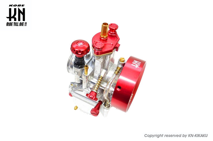 アルミCNCチョークレバーキャップ【レッド】ビッグキャブ用