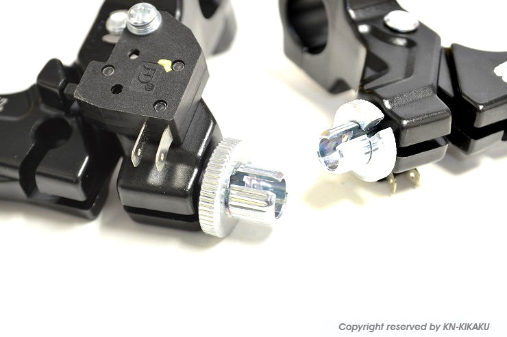 RCB 汎用クラッチ/ブレーキレバーアッセン【S1】左【シルバー】ケーブルタイプ