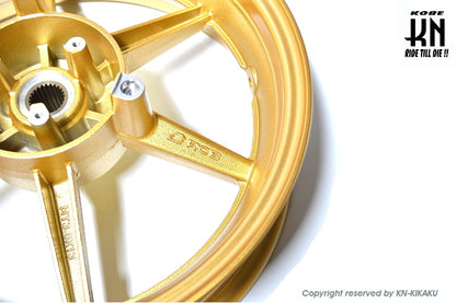 RCB 鋳造ホイール前後セット【SP811】【NMAX125/NMAX155】ゴールド