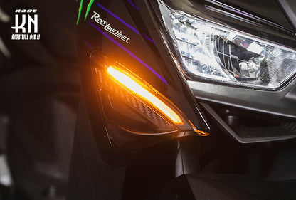 KOSO LEDシーケンシャルフロントウインカーキット【シグナスGRYPHUS6型】