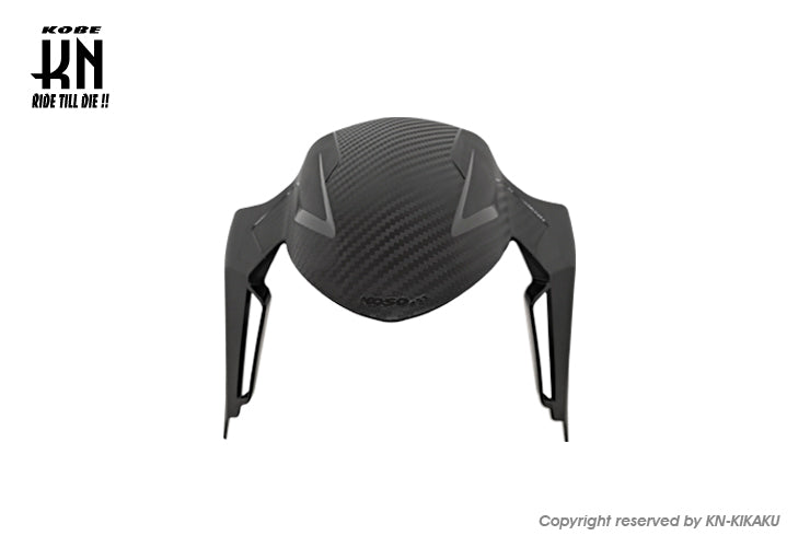 KOSO アジャスタブルフロントフェンダー 【シグナスGRYPHUS6型/シグナスX4/5型/XFORCE/JET-S/DRG】