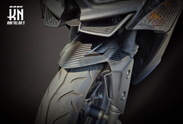 KOSO アジャスタブルフロントフェンダー 【シグナスGRYPHUS6型/シグナスX4/5型/XFORCE/JET-S/DRG】