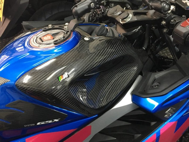 MOS カーボンガソリンタンクカバー【GSX-R 125/150】