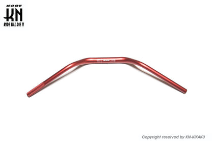 RCB 汎用ファットバー【取付部28.6mm/ハンドルグリップ部22.2mm】レッド