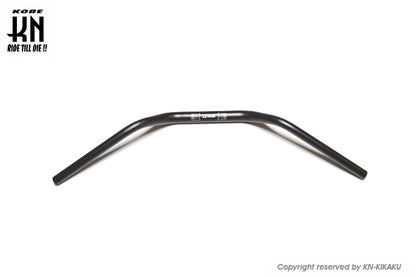 RCB 汎用ファットバー【取付部28.6mm/ハンドルグリップ部22.2mm】ブラック