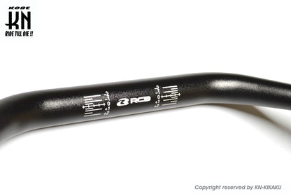 RCB 汎用ファットバー【取付部28.6mm/ハンドルグリップ部22.2mm】ブラック