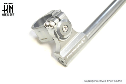 RCB 汎用マジックスリップオンハンドルバー【37mm】グレー