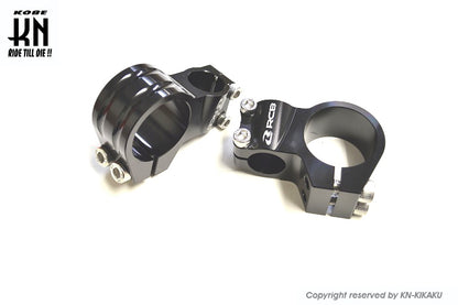 RCB 汎用クリップオンハンドルバー【41mm】ブラック