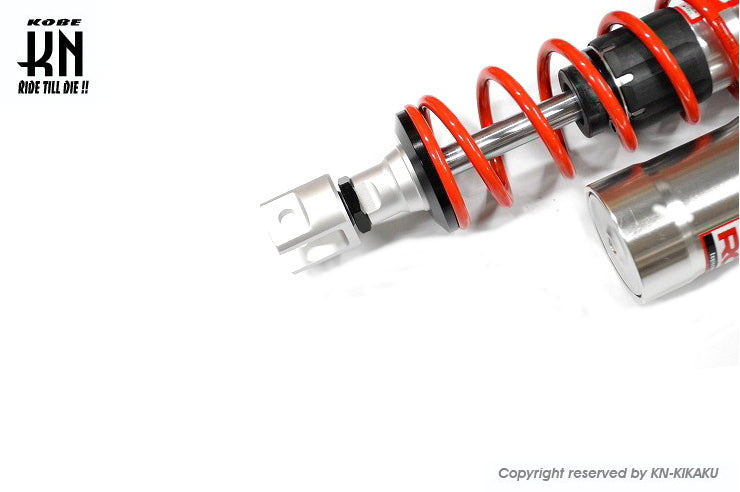 RCB 330-335mm リアショック【NMAX125/155】EB-2【シルバー/レッド】