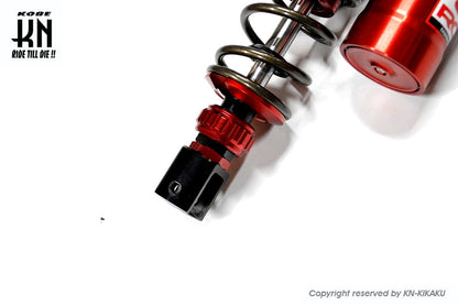 RCB 330mm リアショック減衰調整付【DB-2】レッド/ブロンズ【NMAX125/155】