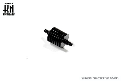 アルミ燃料クーラー【6mm】ブラック