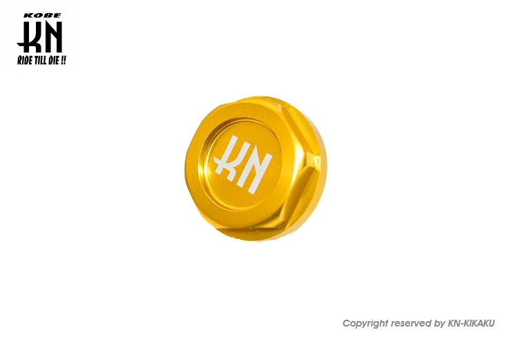 ホンダ系純正タンク用アルミガソリンキャップ【ゴールド】