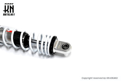 RCB 330mm リアショック【NMAX125/155】EB-3【ゴールド/ホワイト】