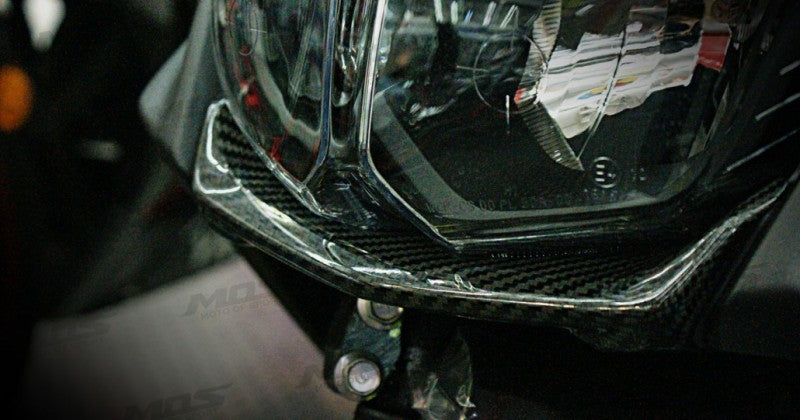 MOS カーボンフロントリップ【BWS125/R(2型)】