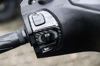 MOS カーボンスイッチカバー【シグナスX(4/5型)】