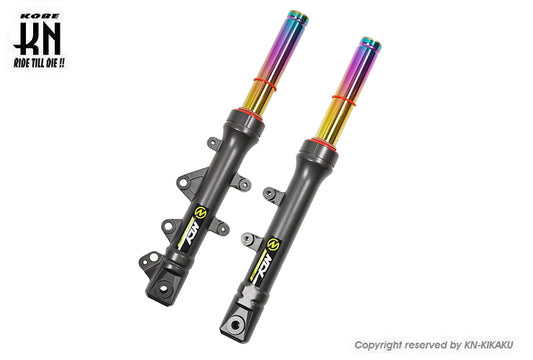 NCY フロントフォーク【N-17】チタンカラー【グリファス/X FORCE/AUGUR】