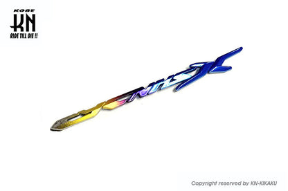 AR APEXX CYCNHS X レインボーチタンカラーエンブレム【おもにシグナスX】