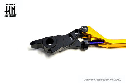 AR APEXX 調整式ブレーキレバー左右セット【シグナスGRYPHUS6型/UBS車専用】ゴールド