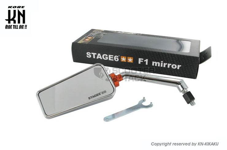 STAGE6 バックミラー【メッキ/クリアレンズ】
