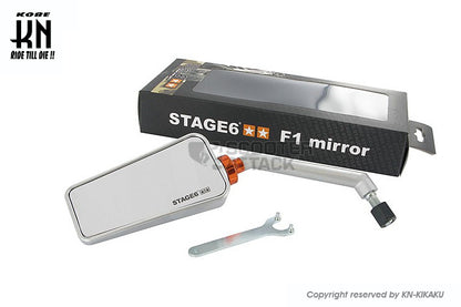 STAGE6 バックミラー 【シルバー/クリアレンズ】