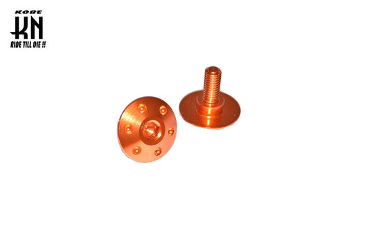 アルミフロントフェンダーボルト【シグナスX/1-5型,マジェS/SMAX/FORCE】オレンジ