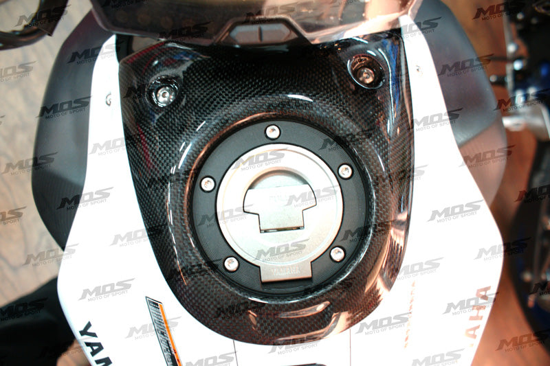 MOS カーボンタンクキャップカバー 【MT-07/FZ-07】