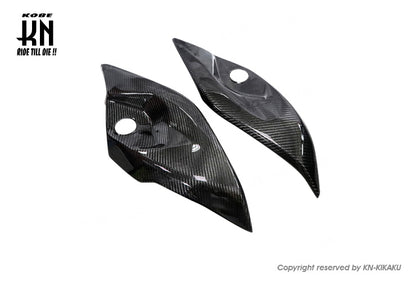 MOS カーボンガソリンタンクフロントサイドカバー【MT-03】