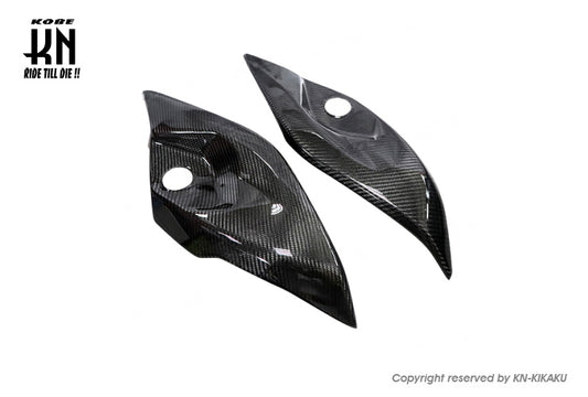 MOS カーボンガソリンタンクフロントサイドカバー【MT-03】