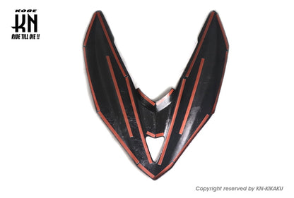 MOS カーボンフロントマスク【FORCE155】FOXスタイル