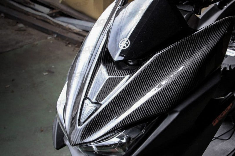 MOS カーボンフロントマスク【FORCE155】FOXスタイル