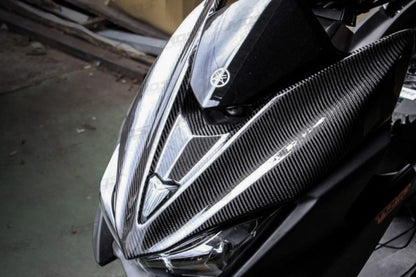 MOS カーボンフロントマスク【FORCE155】FOXスタイル