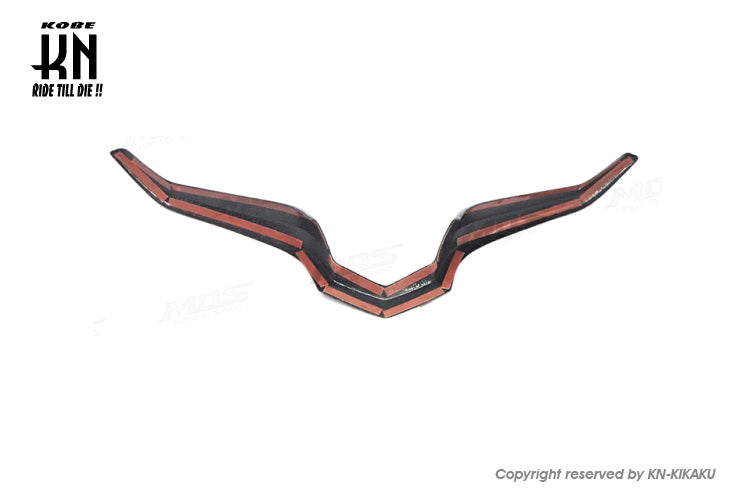 MOS カーボンハンドルバートリムカバー【TMAX530-6型,TMAX560-7型】2017-2021