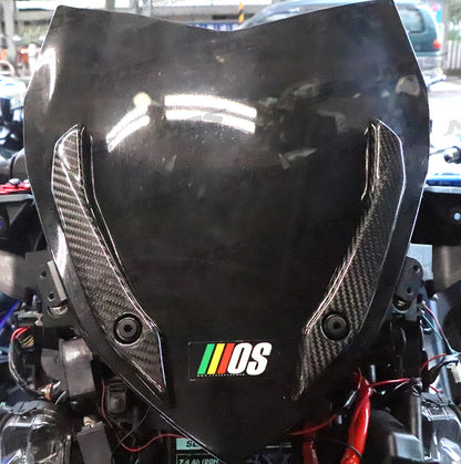MOS カーボンウインドシールドサイドカバー【XMAX250/300】