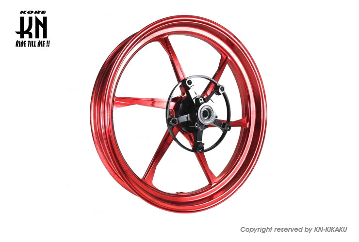 MOS 鍛造アルミホイール前後セット 【NINJA400/Z400/NINJA250/Z250】マットレッド
