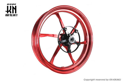 MOS 鍛造アルミホイール前後セット 【NINJA400/Z400/NINJA250/Z250】マットレッド