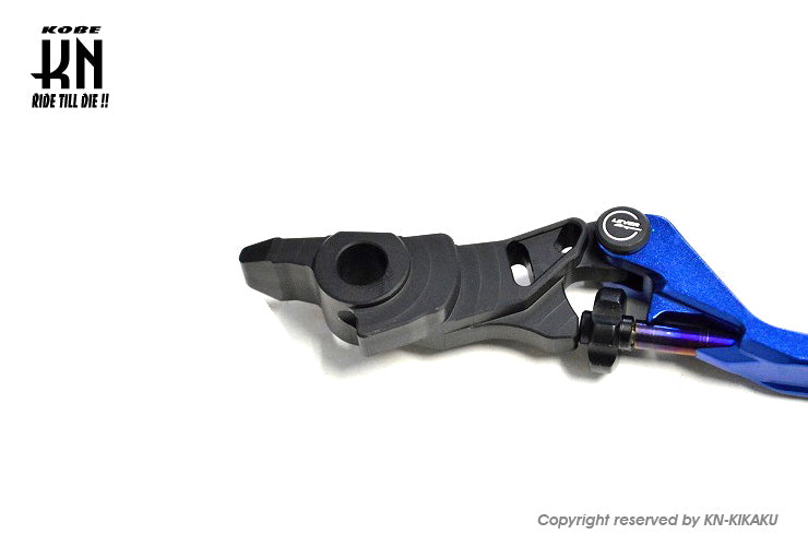 AR APEXX 調整式ブレーキレバー左右セット【シグナスGRYPHUS6型/UBS車専用】ブルー