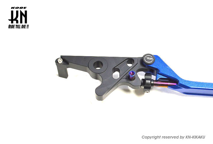 AR APEXX 調整式ブレーキレバー左右セット【シグナスグリファスABS/X FORCE】ブルー