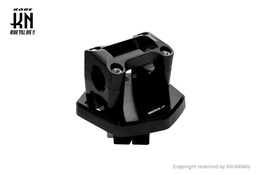 KOSO CNCハンドルポスト【FORCE155】マットブラック